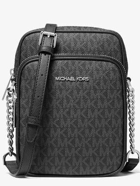 Michael Kors Jet Set Travel Medium Logo Crossbody Bag